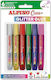 Alpino Kleber Glitter Mehrfarbig Set 6Stück