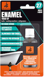 Viosarp 5903649085870 Flüssiger Konstruktions- und Schwerlastkleber Emaille Reparatur Weiß 25ml