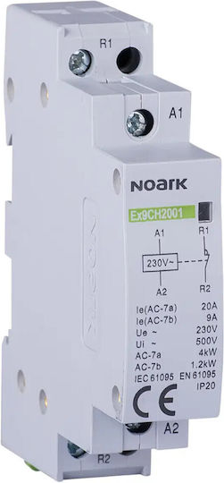 Noark Phase 2-Pole Relay 20A 230V