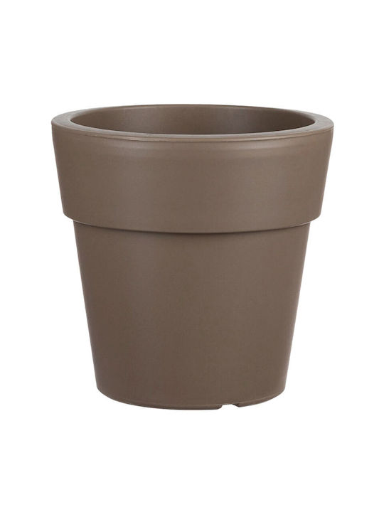 Et Plast Αναΐς Flower Pot 40x37cm Mocha 02.014.23106