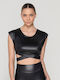 Women's Sports Bra without Padding Black