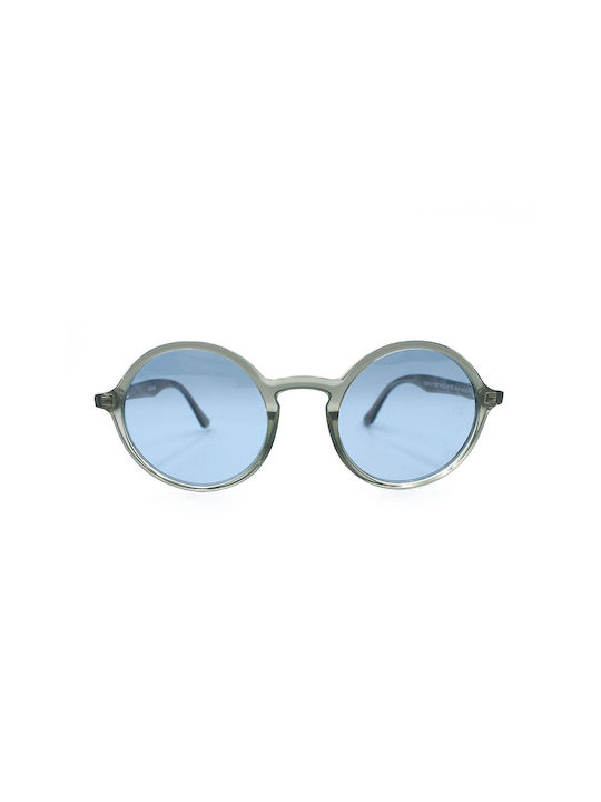 Leonidas Sonnenbrillen mit Gray Rahmen und Hellblau Polarisiert Linse 93265-C4-0