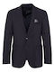 Men's Suit Jacket Regular Fit Navy Blue