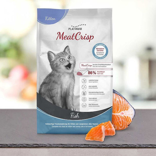 Platinum Pet Food & Care MeatCrisp Kitten Dry Food for Young Cats with Fish / Meat 3kg