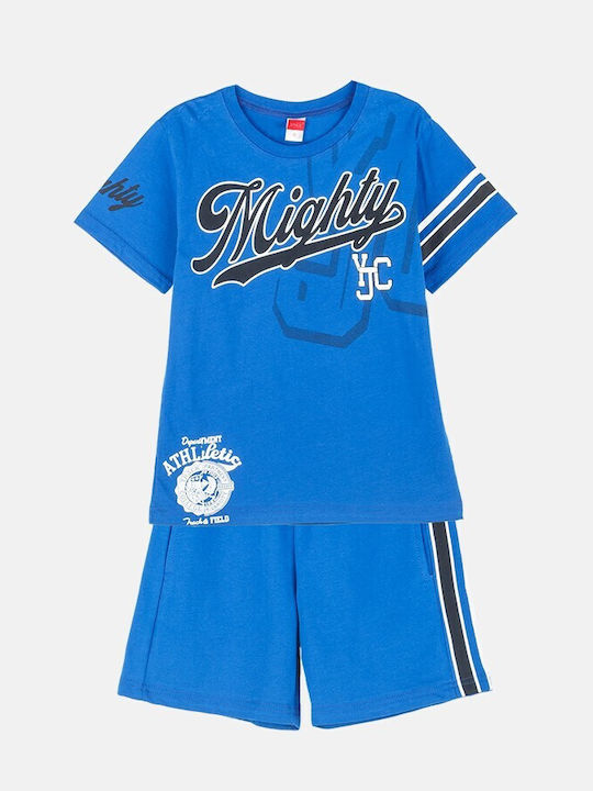 Joyce Kids Set with Shorts Summer 2pcs Blue