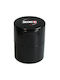 Tightvac Vase Coffee with Airtight Lid Plastic Black
