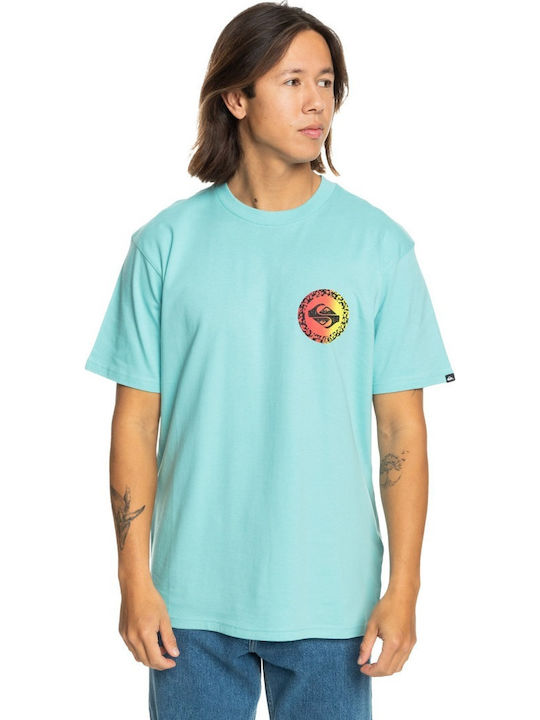 Quiksilver Fade T-shirt Τιρκουάζ
