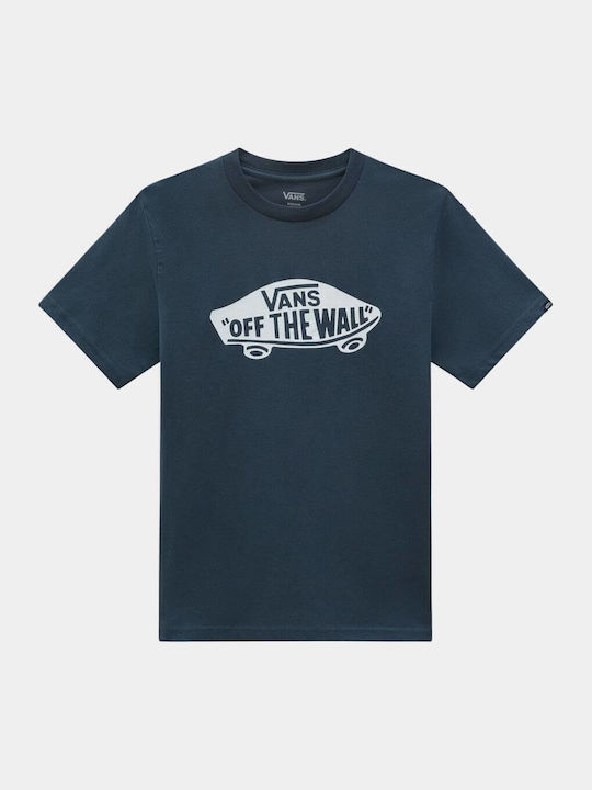 Vans Kids' T-shirt Blue Off The Wall Board Tee