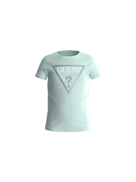 Guess Kinder-T-Shirt Blau