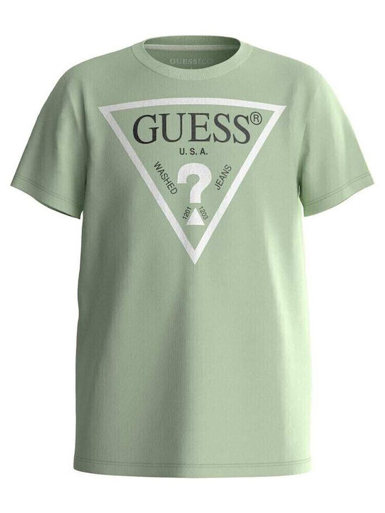 Guess Kids' T-shirt Green