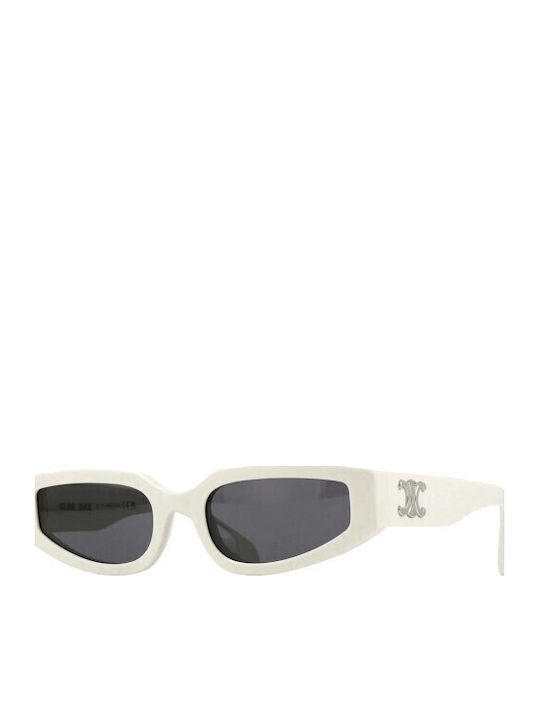 Celine Women's Sunglasses with White Plastic Fr...
