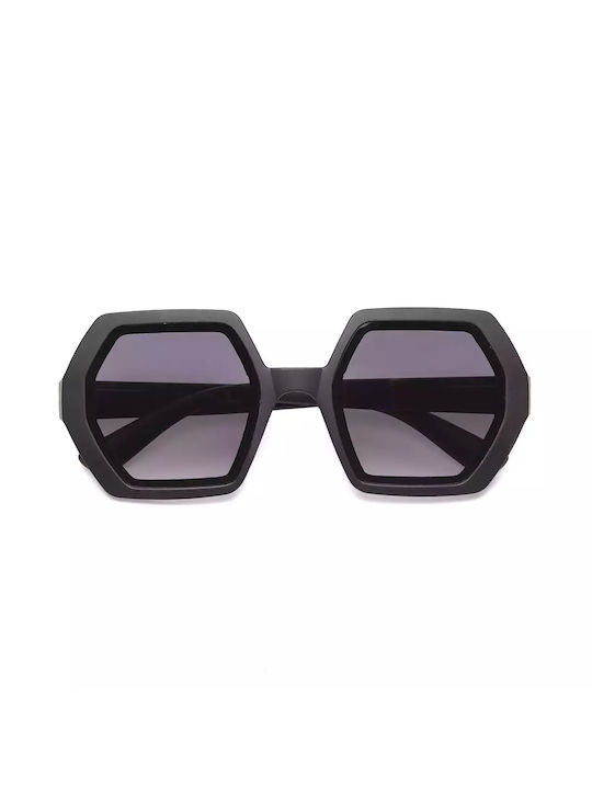 Okkia Sonnenbrillen mit Schwarz Rahmen und Schwarz Linse OK015BK