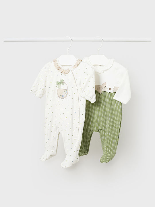 Mayoral Baby-Body-Set Langärmliges green