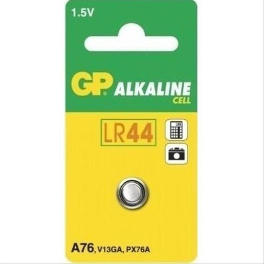 GP Batteries Batterie Alkalisch für Uhren LR44 1.5V 1Stück