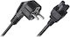 Schuko - IEC C5 Kabel 1.8m Schwarz (DM-3800-1.8)