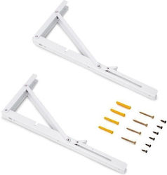 Emuca Corner Set von 2 Stück gebrochen Regal Unterstützung Emuca White 223-7019112whi 60kg 7019112 Emuca Corner Set von 2 Stück gebrochen Regal Unterstützung Emuca White 223-7019112whi 60kg 7019112