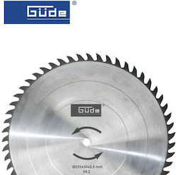 Güde Disc De Tăiere Lemn 255mm