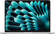 Apple MacBook Air 13" 2024 13.6" Retina Display M3 8-Core 8GB 512GB SSD 10-Core GPU with Charger 35W Dual Port Silver English UK Keyboard
