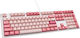 Ducky One 3 Gaming Mechanical Keyboard with Cherry MX Ergo Clear switches (English US) Gossamer Pink