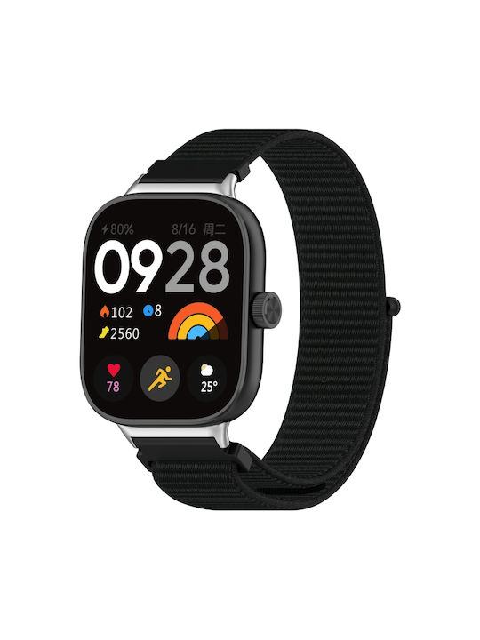 Loop Metal Strap Fabric Black (Redmi Watch 4)