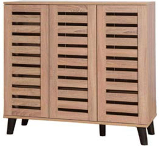 Holz Schuhschrank Rialto 90x34x90cm
