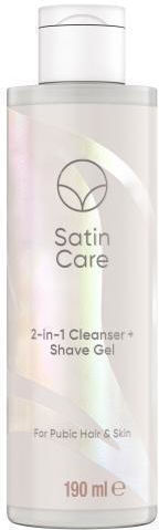 Gillette Venus Satin Care 2-in-1 Cleanser & Shave Gel Τζελ Ξυρίσματος 190 Ml Για Γυναίκες