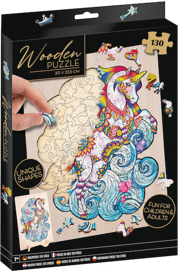 Holz Kinderpuzzle Unicorn 130pcs Grafix