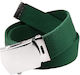 Green Dark Men's Military Belt