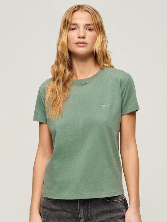 Superdry Women's T-shirt Green