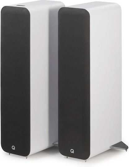 Q-Acoustics M40 18463-3552 Самоусилващи се тонколони 2 Брой шофьори 100W (Двойка) Бял