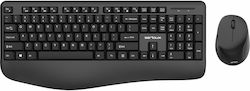Serioux NK9810WR Fără fir - Set cu Mouse Engleză US