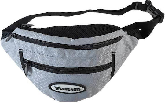 Woodland Military Pouch Waist Gray