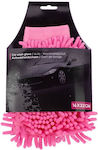 Car Washing and Polishing Glove Microfiber Pink 22x16cm Oem