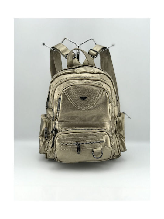 Mega Bag Women's Backpack Gold