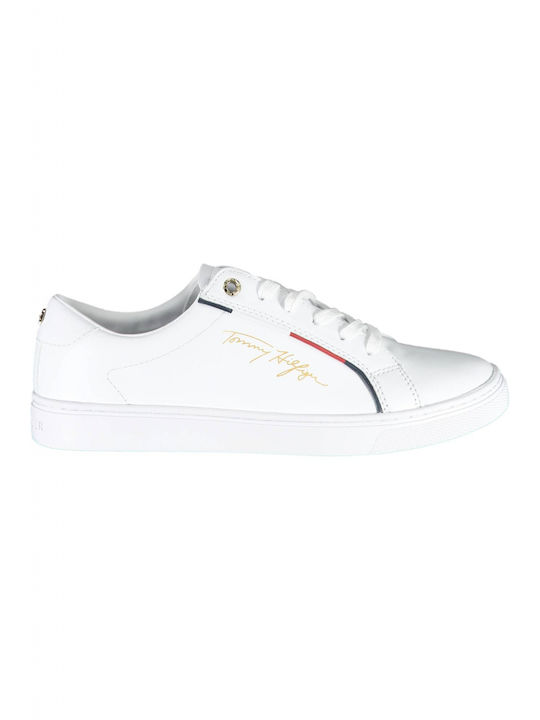 Pantofi Sport Dama Tommy Hilfiger,fw0fw05015f Alb, Crem 37 Eu