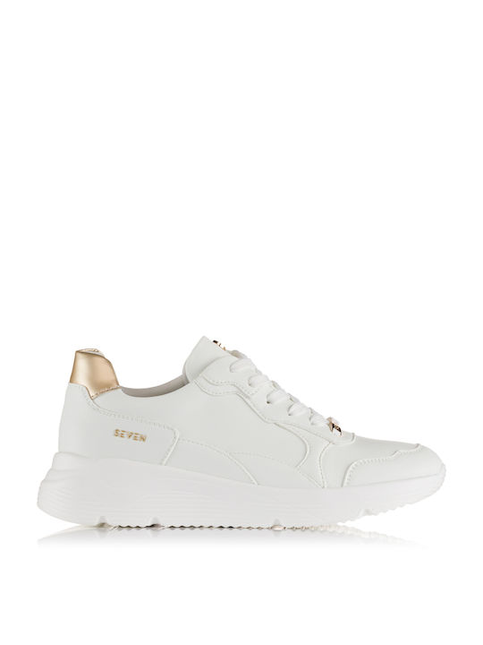 Seven 199-22s01 Sneaker Weiß/Gold