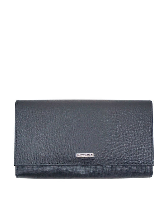 Damen Leder Geldbörse Pierre Cardin 236 Schwarz