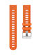 Oem Silicone Strap Orange For Garmin Forerunner 245/645/vivoactive3/vivomove Hr