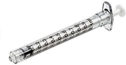 Σύριγγες Luer Lock 1ml B.d. - 100τμχ