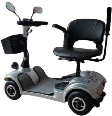 Ηλεκτροκίνητο Scooter Landhunter 4010 Brother Medical. Ασημί.