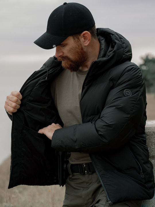 Omega Down Jacket Black