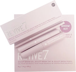Revive7 - Sculpt Brow X Revive7 Brow Kit Dark - Beauty