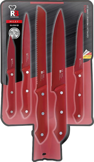 Polypropylene Folding Cutting Surface With 5 Stainless Steel Knives Toledo Bergner
