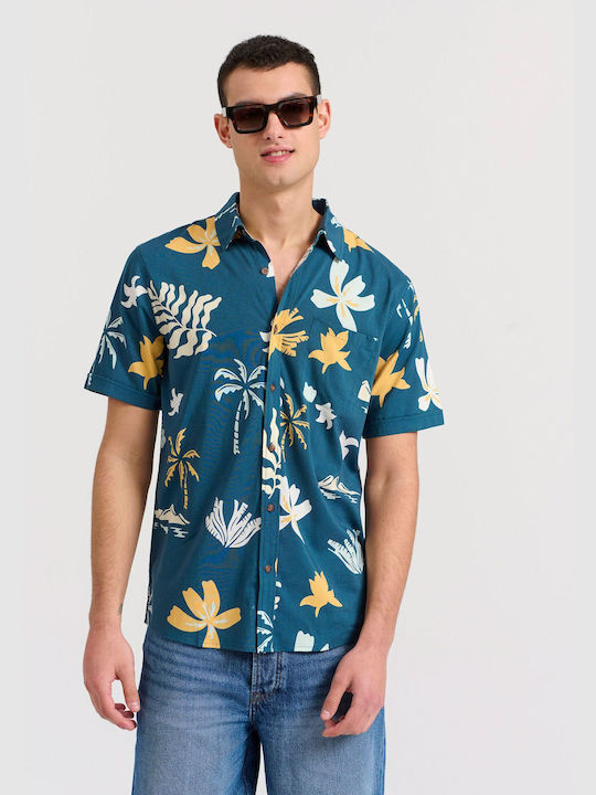 Resort Shirt With All Over Print