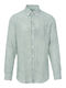 Herrenhemd Paul&shark Green Leinen 24413256r-vb9 Regular Fit