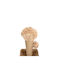 Gloriapets Cat Scratching Post Beige 34x34x55cm.