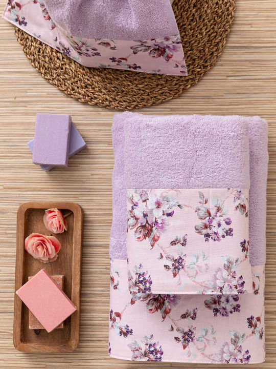 Towels Set 3pcs Wildflower