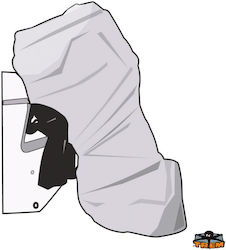 Trem Protective Outboard Engine Cover 70-150hp in Gray Colour