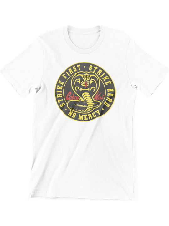 T-shirt Cobra Kai Λευκό