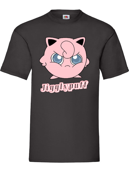 Μαύρη Μπλούζα Tshirt Pokemon Jigglypuff Origina...